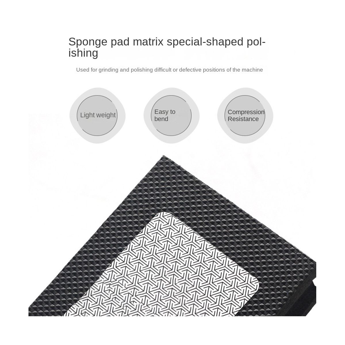 Diamond Hand Polishing Pad for Stone Glass Ceram