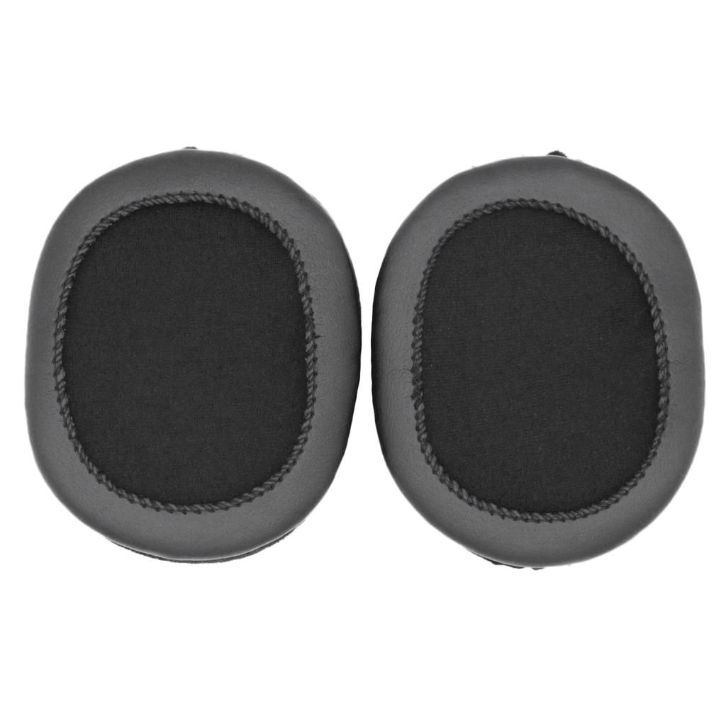2x Earphones Ear Pads Cushion PU Cover Headphone For ATH M50X M30 M40