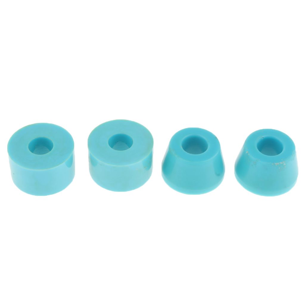 10pcs Skateboard Bushings And Cups For Longbords Blue 90A