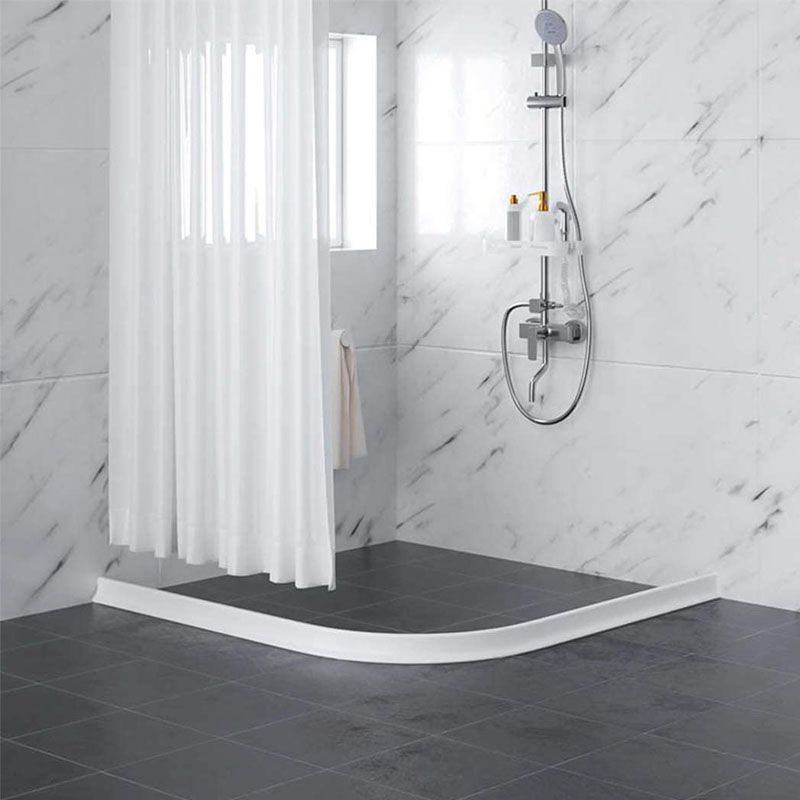Silicone Bathroom Water Stopper Blocker Shower Dam Non-slip Dry And Wet Separation Flood Barrier Door Bottom Sealing Strip