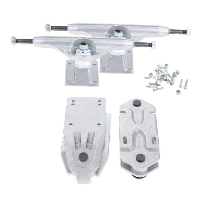 Independent Stage Surf Skateboard Trucks - Black Silver White