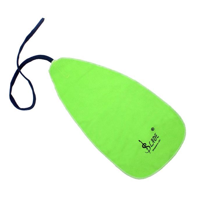 LADE Cleaning Cloth For Sax Flute Clarinet Wind Music Instrument Green