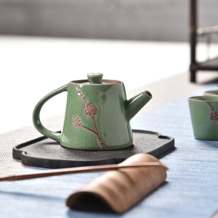 7 PCS Ceramic Kungfu Teaware Teapot Teacup Set