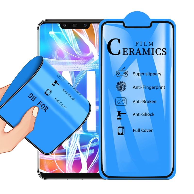 2.5D Full Glue Full Cover Ceramics Film For Huawei Mate 20 Lite