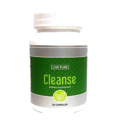 Live Pure Cleanse Dietary Supplement - 30 Capsules