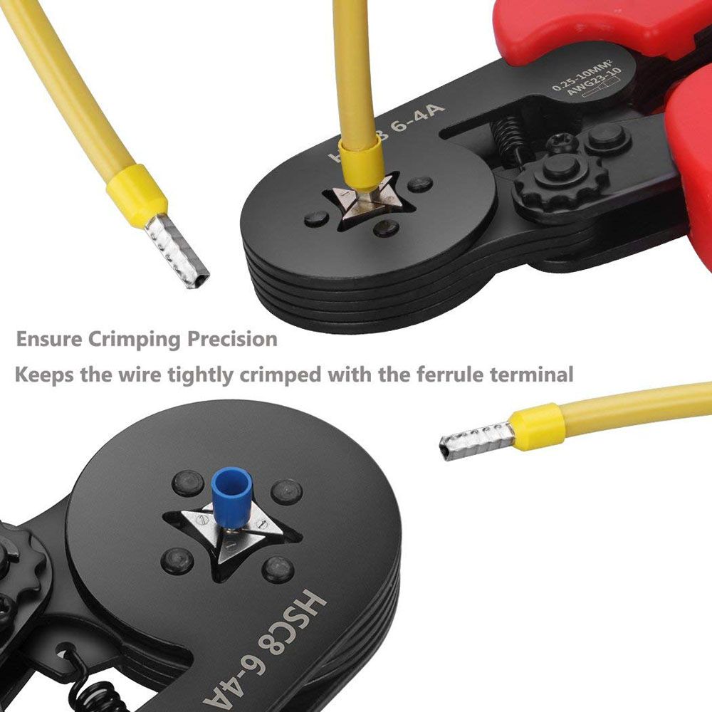 Insulated Uninsulated Wire End Ferrules With Crimper Set