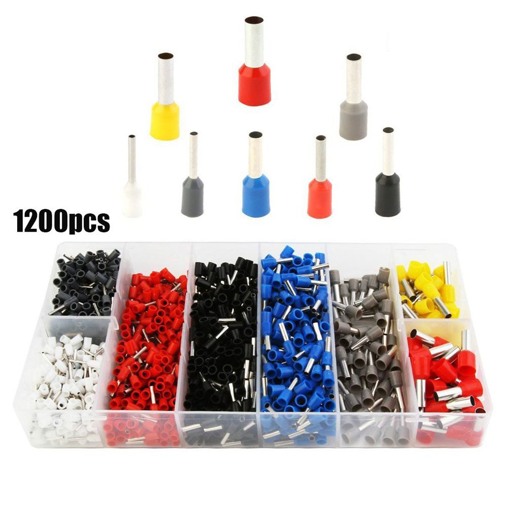 Insulated Uninsulated Wire End Ferrules With Crimper Set