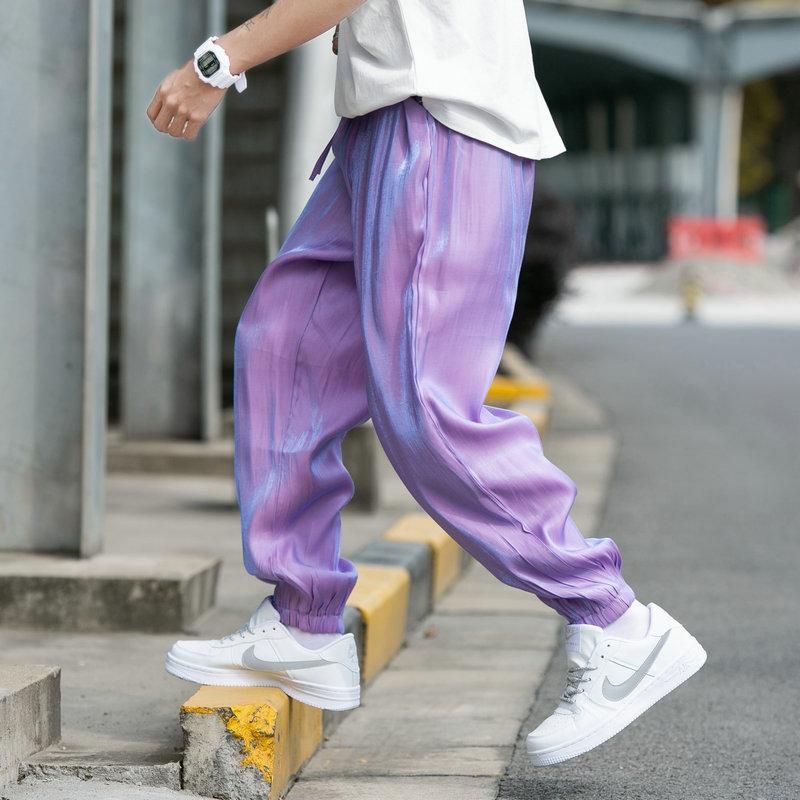 Pants Care Bombaching Hip Hip Hip Casual Elastic Waist