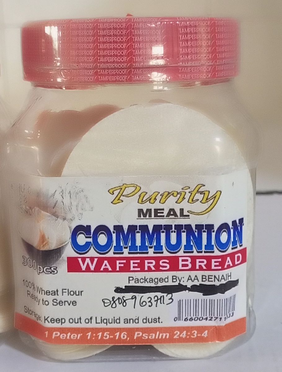Communion Big Plastic Wafers - 300PCS