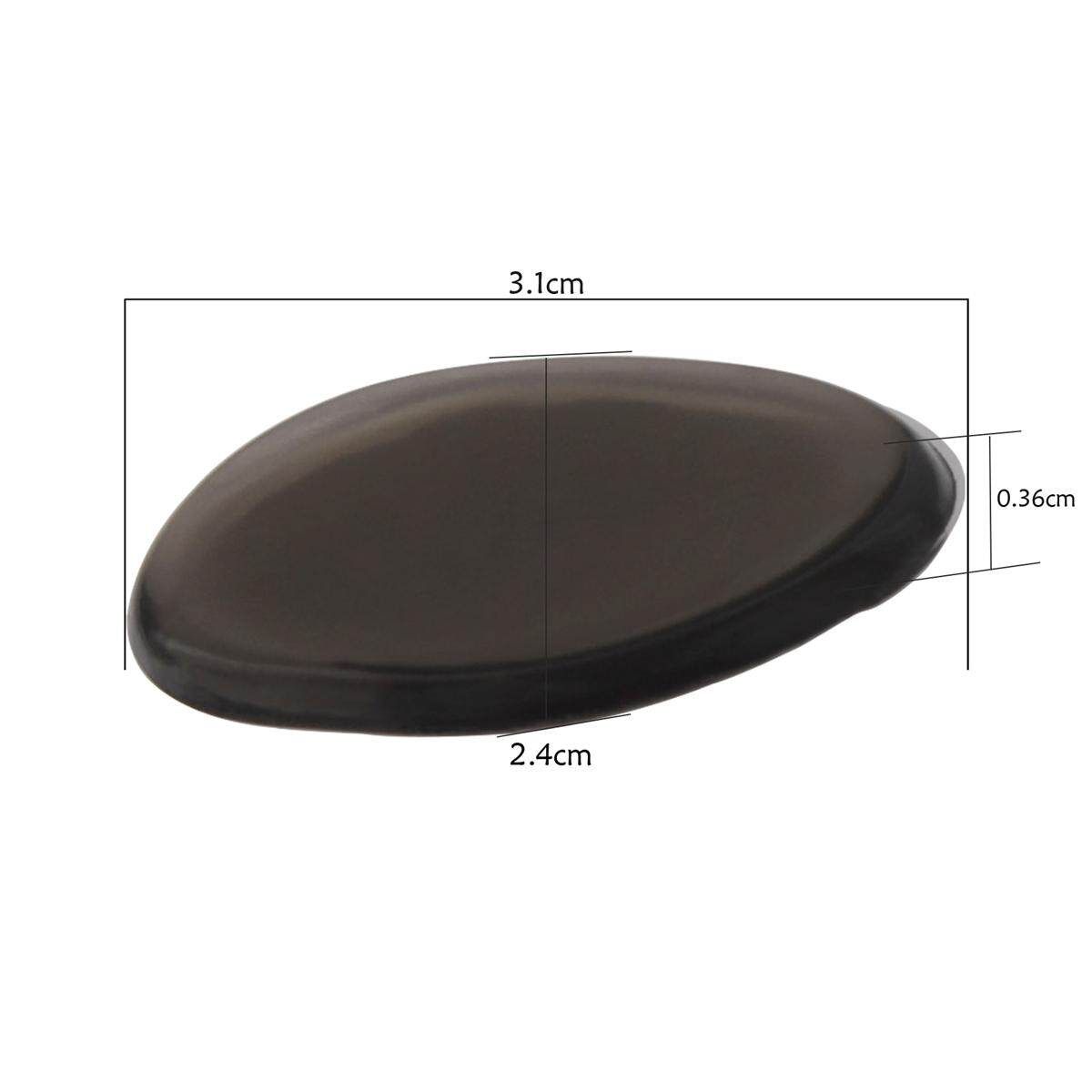 6 PCS / SET Drum Mute Silencer Pad Reuseable Drum Pads Blue/ Coffee/ White Coffee (coffee)