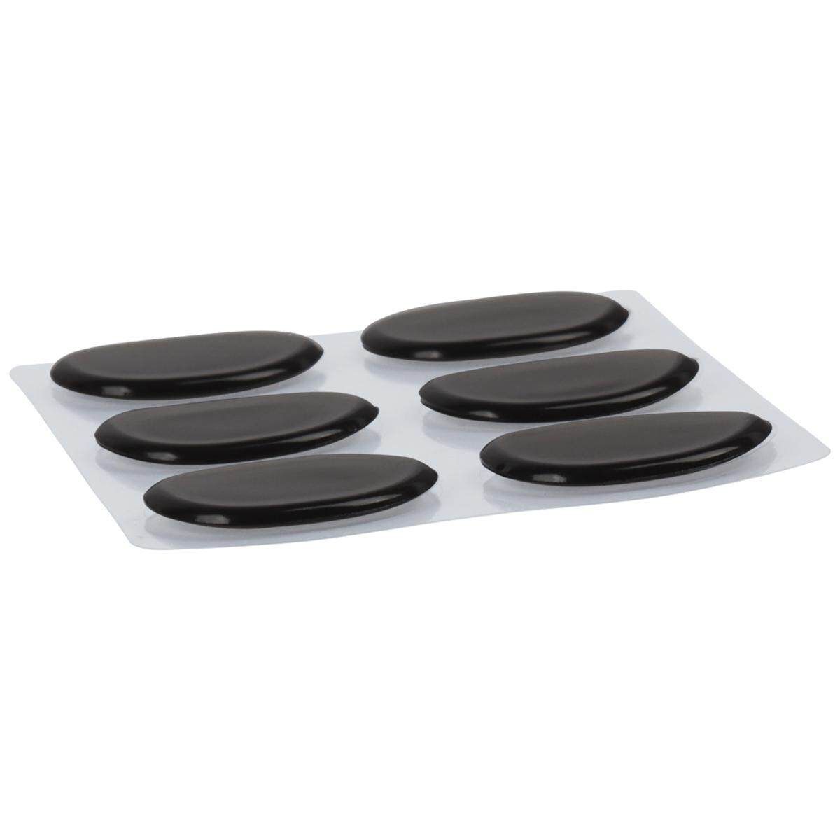 6 PCS / SET Drum Mute Silencer Pad Reuseable Drum Pads Blue/ Coffee/ White Coffee (coffee)