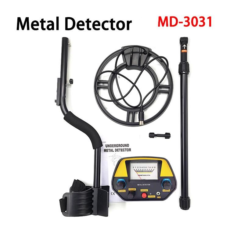 SALL MD-3031/MD-3032 Professional Underground Underwater Wire Metal Gold Treasure Detector Hunter Pinpointer with 3 Modes