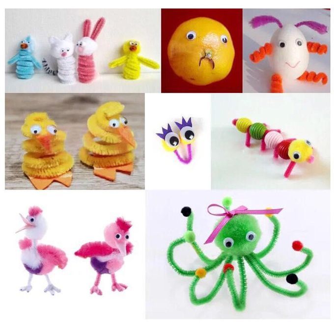 2X 168 Pieces Colorful Lovely Wiggle Eyes With Eyelashes For