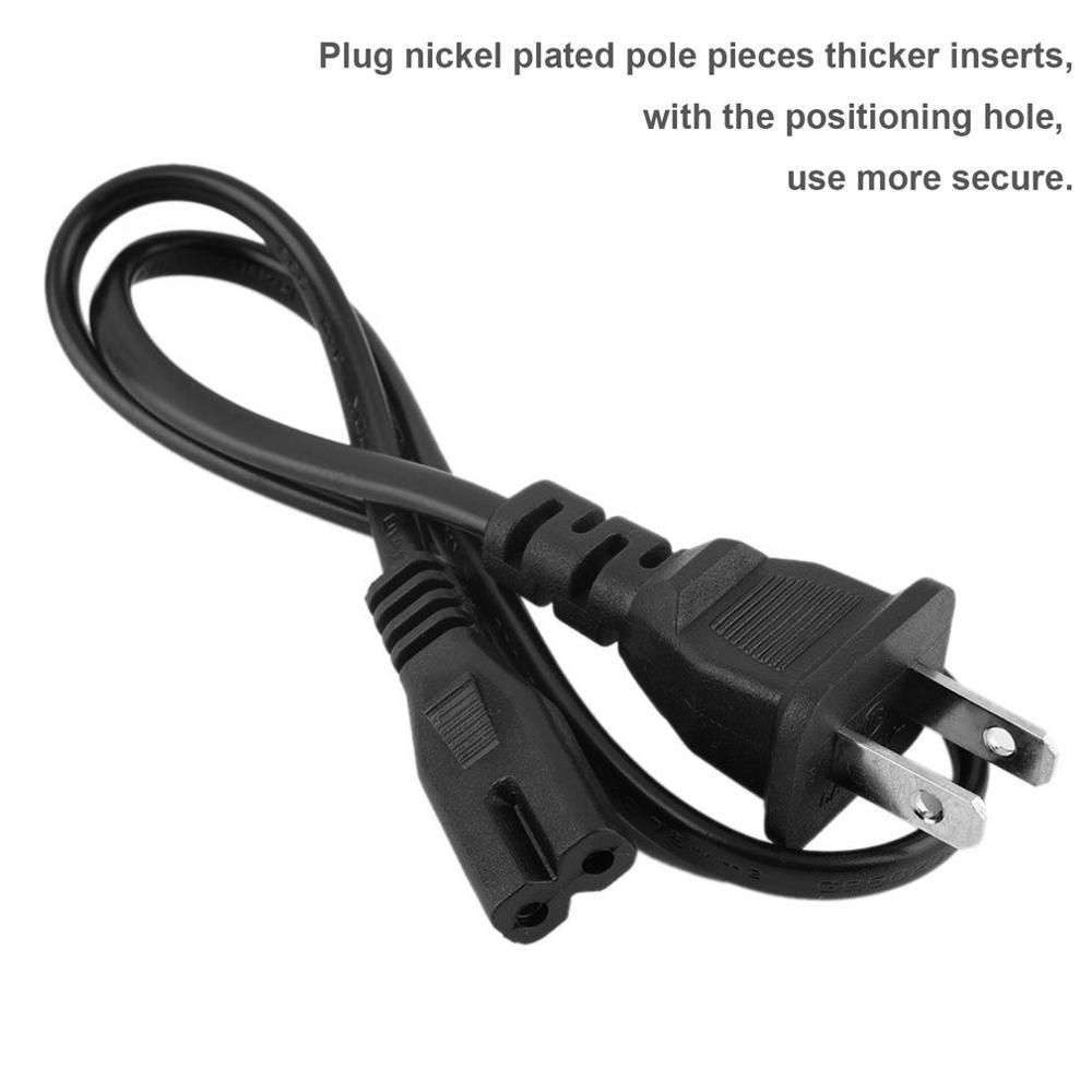 AC Power Supply Adapter Cord Cable Connectors-US Plug 50CM