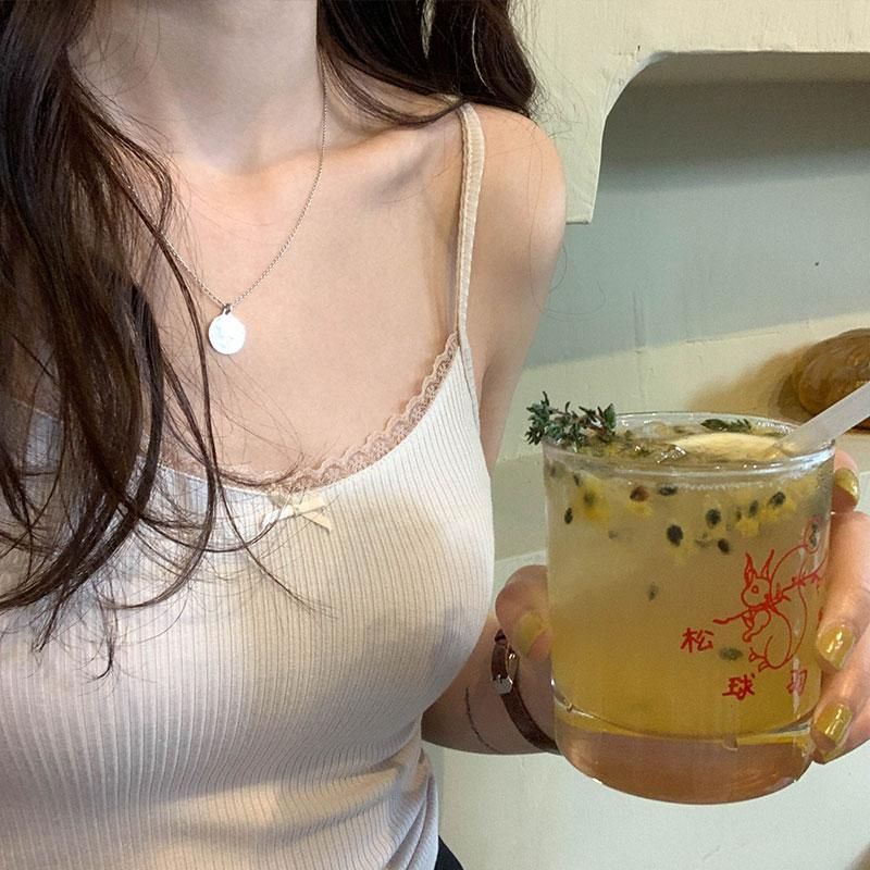 Korean-style Camisole for Women Sexy Sleeveless Top for Women Short Tops and Sleeveless Sleeveless For Spring And Summer 8 Colors (X1361)