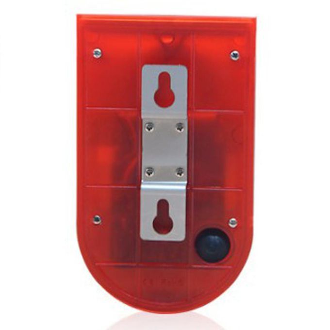 6pcs Solar Alarm  Flashing Strobe Light Motion Sensor For Home