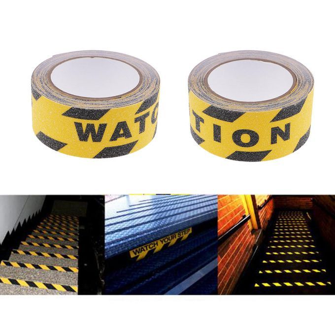 5M Flooring Sticky Backed Yellow Tape Warning Tape Safety Tape Caution