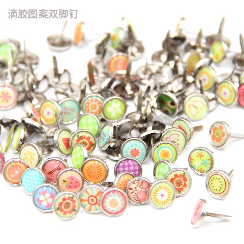 Colored Two-legged Nails Children's Hand-splitting Nails
