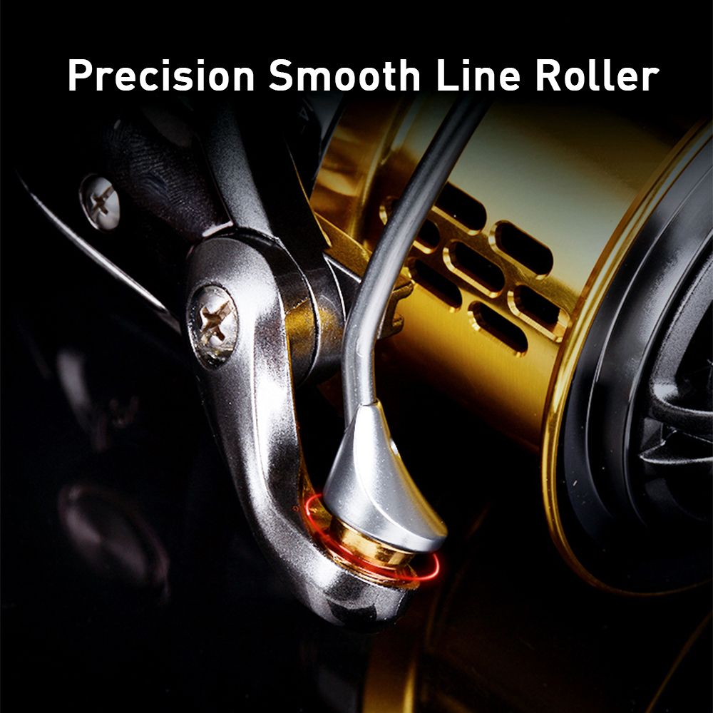 Spinning Reel 8+1 Ball Bearing Max Drag Long Cast Powerful