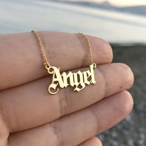 My Angel Necklace -Gold