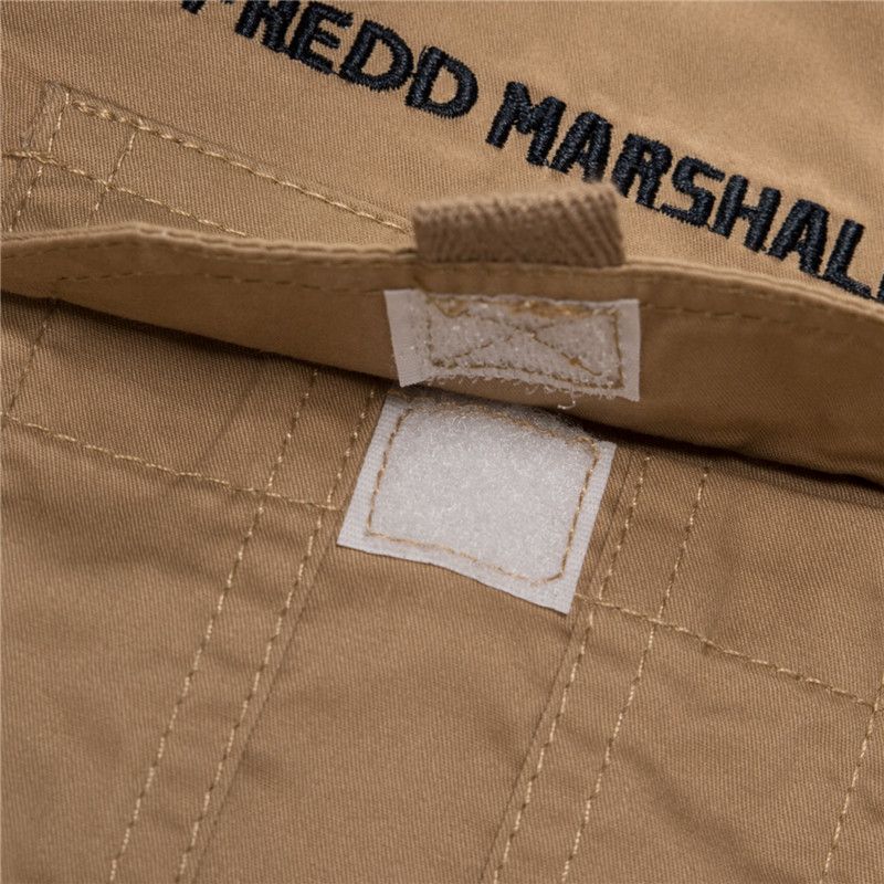 Men's Long Sleeve Casual Field Shirt - Brown