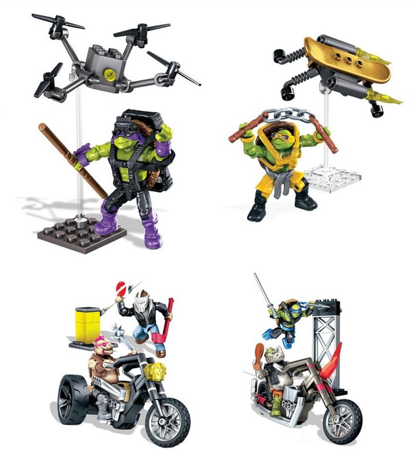 Mega Bloks Teenage Mutant Ninja Turtles TMNT: Out Of The