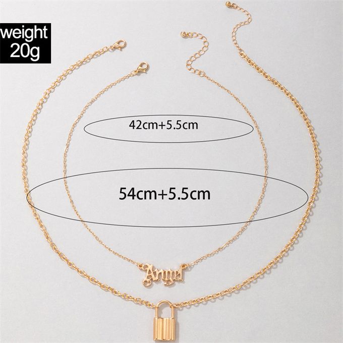 6 IN 1 Women's Pendant Chain Necklace