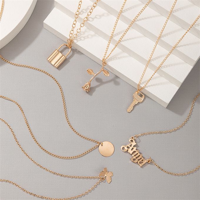 6 IN 1 Women's Pendant Chain Necklace