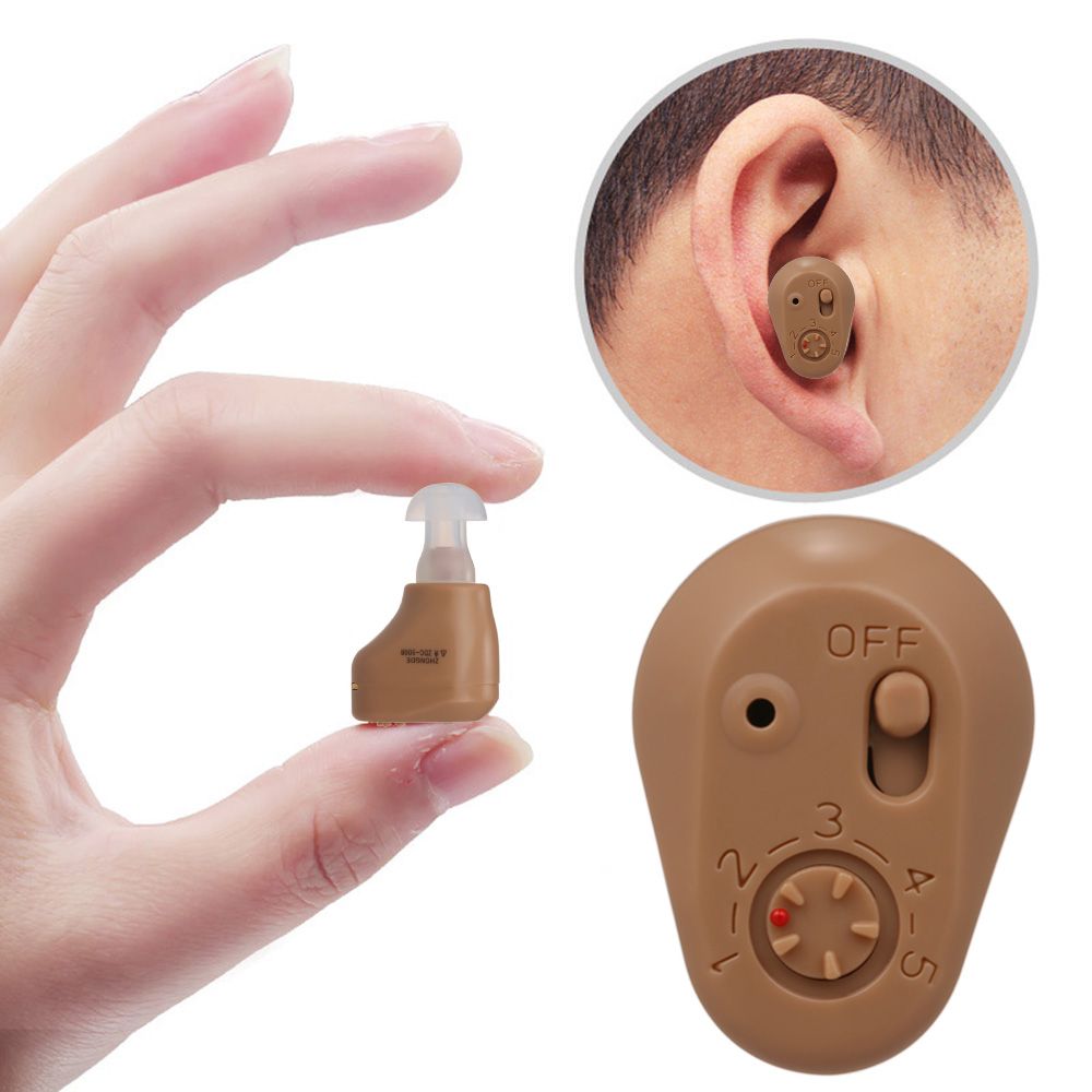 Mini Ultra Small Invisible Hearing Aid Adjustable Sound
