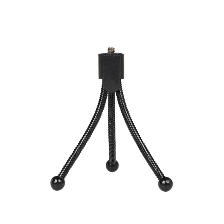 Mini Metal Desktop Tripod Mount With UNC1/4 Screw Interface