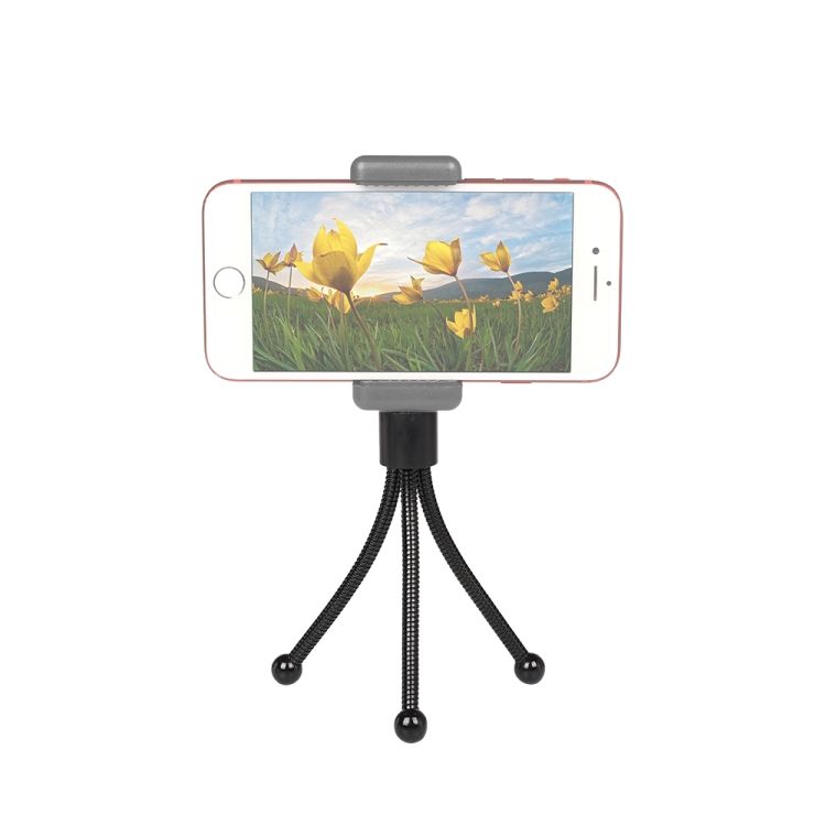 Mini Metal Desktop Tripod Mount With UNC1/4 Screw Interface