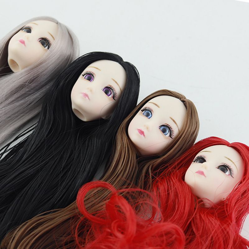 2022 New 30cm Fashion Doll 16 BJD Dolls Body Make-up 3D Eyes Long Wig Hair Beautiful Princess Baby