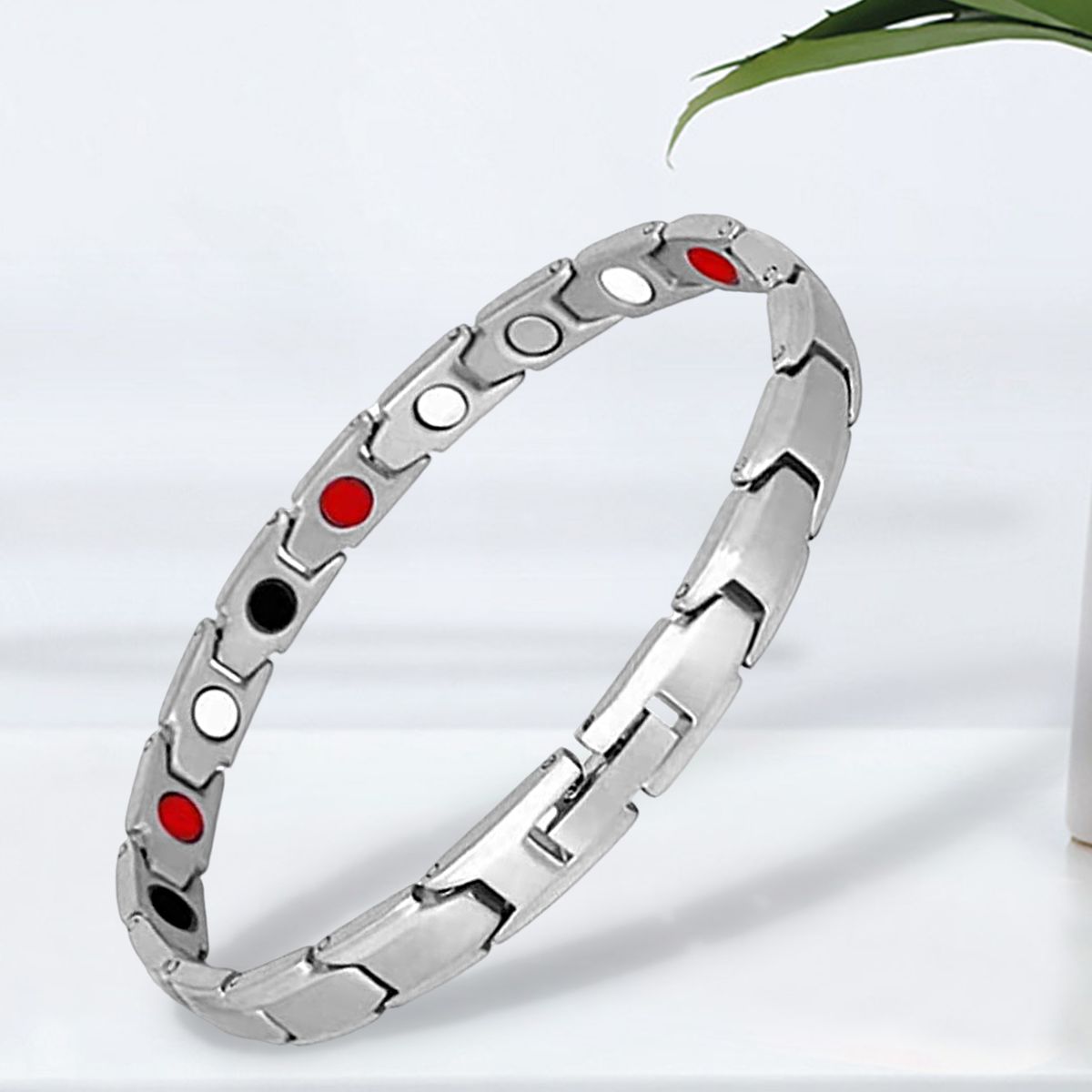 Bracelet Therapeutic Slimming Lady Bracelet Silver