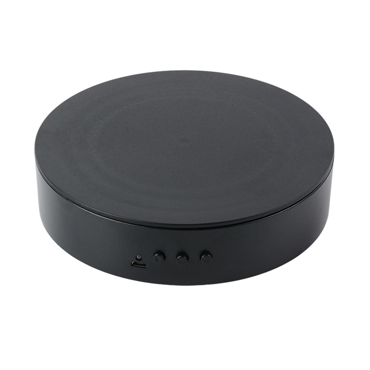 Rotating Display Stand 15cm For Cake 3D Models Photography Black
