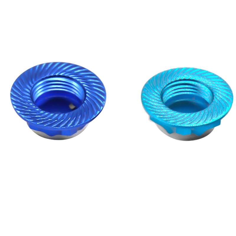 4Pcs Aluminium Wheel Hub Cover Antidust Cover 17mm HEX Nut