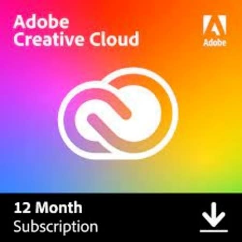 Adobe Creative Cloud For Teams A Apps Annual Subscription