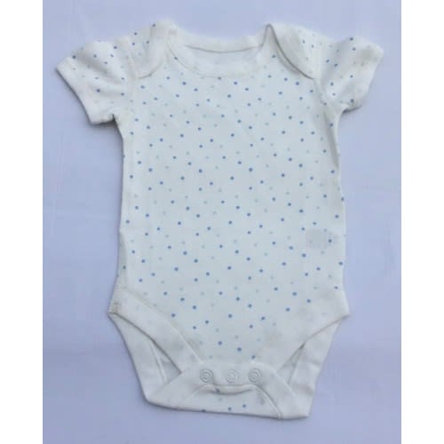 5 Pure Soft Cotton Bodysuits Short Sleeve Boys D