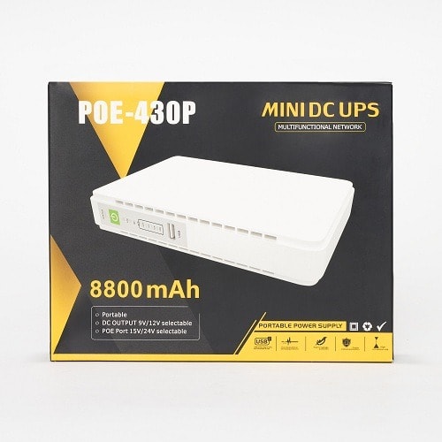 Dc Mini Ups For Wifi Router Mini Dc Ups Poe Mini Ups Output 9v 12v 15v 24v