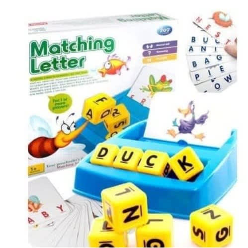 Educational Spelling Puzzle Game Of 3 & 4 Letter Words