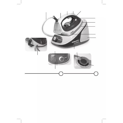 Termozeta Iron No Limits Compact Ceramic - 2100W - 900ml -1.5b