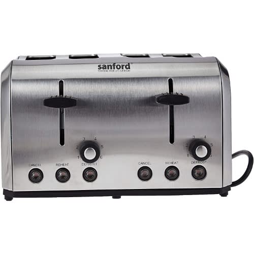 Sanford Bread Toaster - 4 Slice - 850-1050 Watts - Sf5745bt