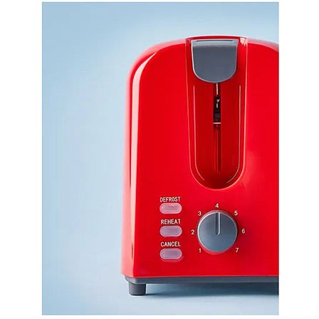 2-slice Bread Toaster - 700W - Ta01105 - Red