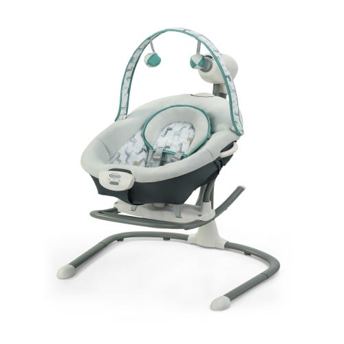 Duet Sway Swing With Portable Rocker Blinder