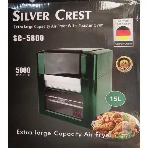 Multifunctional Less Oil Air Fryer And Oven - 5000W - 15L