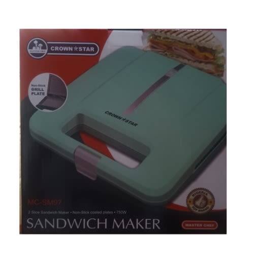 750w Non Sticky Grill Plate Sandwich Maker