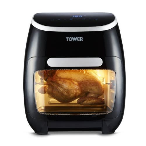 5-in-1 Vortx Digital Air Fryer Oven - 11L - 2000w -T17039 - Black