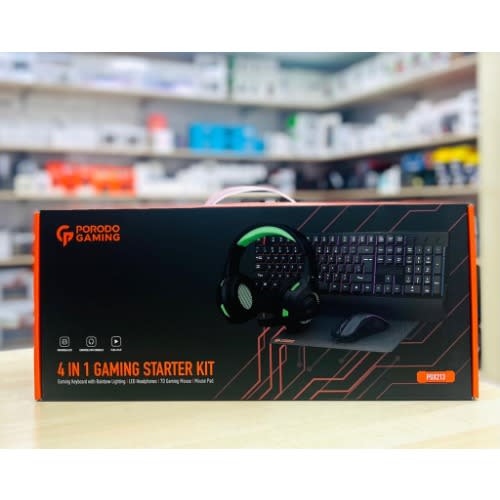4 In 1 Gaming  Set - Keyboard - Mouse - Mouse-pad - Headphone