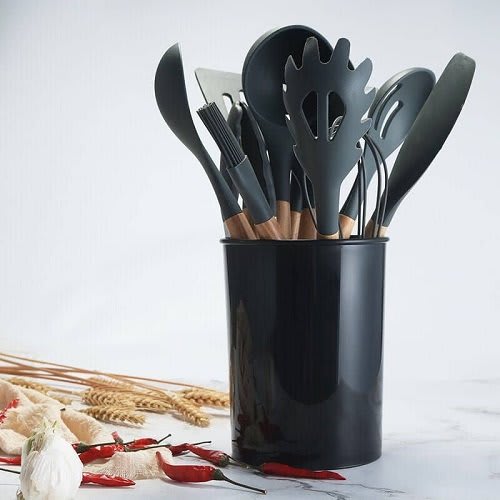 Silicon Cooking Spoon - Set Of 11