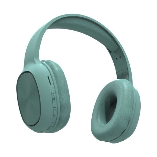 Soundtec Pure Bass Fm Wireless Over-ear Headphone - Green
