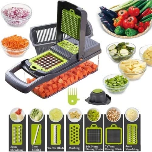Multifunctional Vegetable Chopper - Slicer And Grater
